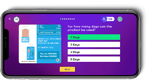 ACEplus learning screen